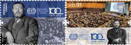 608583 MNH PORTUGAL 2019 LA ORGANIZACION INTERNACIONAL DEL TRABAJO - Otros & Sin Clasificación