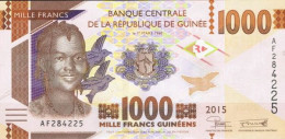 GUINEA 1000 FRANCS 2015 P 48 UNC SC NUEVO - Guinee