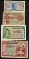 ESPAGNE - Lot De 8 Billets D'Espagne - Sammlungen