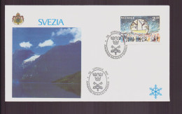 Suède, Enveloppe Avec Cachet " Visite Du Pape Jean-Paul II " Du 9 Juin 1989 à Uppsala - Autres & Non Classés