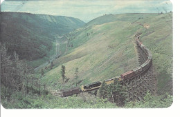18584) USA ID Camas Prairie Freight Train Locomotive  Railway See Others - Sonstige & Ohne Zuordnung
