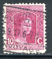 LUXEMBOURG- Y&T N°95- Oblitéré - 1914-24 Maria-Adelaide