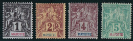 Mayotte N°1/4  - Neuf * Avec Charnière - TB - Neufs