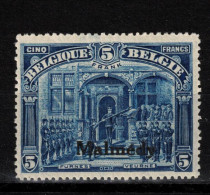 Belgique Malmédy 1920 OC77T Neuf * MH Dentelé 15 (rare) Cote 200€ - OC55/105 Eupen & Malmédy