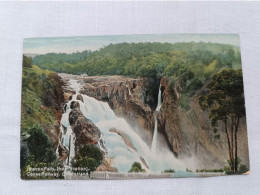 ANTIQUE POSTCARD AUSTRALIA QUEENSLAND CAIRNS RAILWAY - BARRON FALLS USED - Cairns