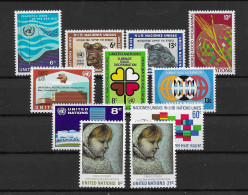 Vereinte Nationen - New York 1971 Mi.Nr. 231-241 Kpl. Jahrgang ** - Unused Stamps