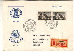 Finlande - Lettre Recom De 1956 - Oblit  Helsinki - Valeur 7,50 € ++ - Covers & Documents