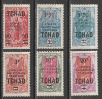 Tchad N°  47 - 52 * - Ungebraucht