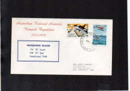 AAT Macquarie Island 1976 Cover - 23 NOV 1976 - (1ATK076) - Covers & Documents