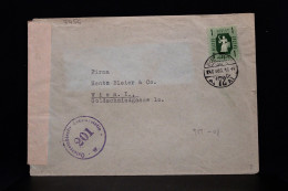 Hungary 1946 Budapest Censored Cover To Austria__(7756) - Covers & Documents