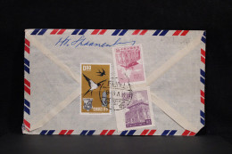 Taiwan 1963 Air Mail Cover To Netherlands__(6549) - Poste Aérienne