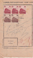 France Colis Postaux Sur Document - Lettres & Documents