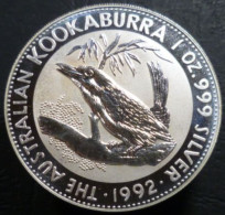 Australia - 1 Dollar 1992 - Kookaburra - KM# 164 - Silver Bullions
