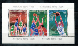 GRIECHENLAND Block 6, Bl.6 Mnh - Basketball - GREECE / GRÈCE - Blocks & Kleinbögen