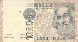 1000 Lire Italien 1982 VF/F (III) - 1000 Lire