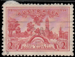Australie 1936. ~  YT 107 - Adélaide En 1836 & 1936 - Oblitérés