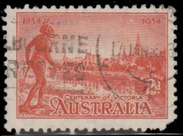 Australie 1934. ~  YT 94 - Vue De Melbourne Et Du Yarra - Oblitérés