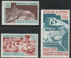 THEMATIC MONTREAL INTERNATIONAL EXHIBITION:    -   DAHOMEY - 1967 – Montréal (Canada)