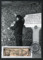 FRANCE (2023) Carte Maximum Card - ATM LISA Salon Philatélique De Printemps, Les Catacombes De Paris, Crânes, Ossements - 2020-…