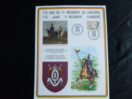 1989 175 JAAR 1éREGIMENT LANSIERS - Andere & Zonder Classificatie