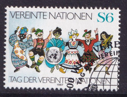 Vereinte Nationen Wien 1987, MiNr.: 76, Gestempelt - Usati