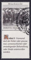 Vereinte Nationen Wien 1989, MiNr.: 96, Mit ZF Gestempelt - Usati