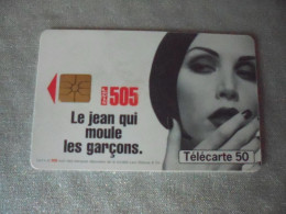 Télécarte Levis 505 - Werbung