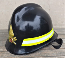 Casco Vintage Sicor Del 1998 Ex Dotazione VV.FF. Originale E Completo - Firemen