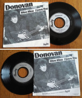 RARE French SP 45t RPM (7") DONOVAN «Mee Mee I Love You» (1980) - Country En Folk