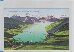 Der Attersee Aus Der Vogelschau 1927 - Attersee-Orte