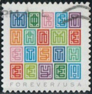 Etats-Unis 2021 Yv. N°5456 - Message Mystérieux - Oblitéré - Used Stamps