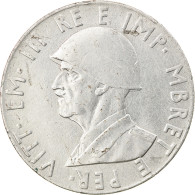 Monnaie, Albania, Vittorio Emanuele III, 2 Lek, 1939, Rome, TTB, Stainless - Albanie