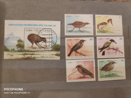 1990 Cuba Birds (F2) - Oblitérés