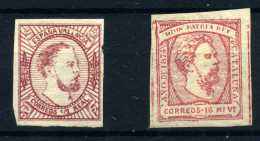 España Nº 157 Y 159. Año 1874 - Ongebruikt