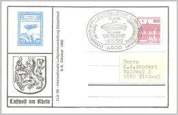 Bund Privatganzsache Sst. Zeppelin.-16-7436 - Cartes Postales Privées - Oblitérées