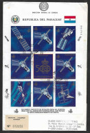 Paraguay FDC Recommandée 1989 Espace Feuillet Columbus Station Spatiale Europe ESA Space ESA Sheetlet R FDC - Südamerika