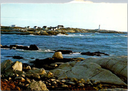 Canada Nova Scotia Peggy's Cove Showing Lighthouse - Sonstige & Ohne Zuordnung