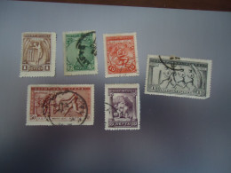 GREECE  USED   STAMPS  OLYMPIC GAMES 1906  SET OF 6 - Oblitérés