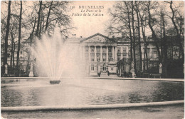 CPA Carte Postale Belgique Bruxelles Parc Et Palais De La Nation  VM65657 - Forêts, Parcs, Jardins