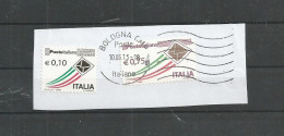 ITALIE  2 TP ADHESIFS  SUR FRAGMENT. - 2011-20: Used