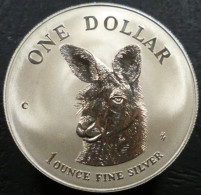 Australia - 1 Dollar 1995 - Canguro - KM# 293 - Silver Bullions