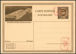 EP Au Type Carte Illustrée 40ctm Brun Képi "2e Série" (SBEP N°10M2 Vue N°3 Anvers) / Neuf, P011 X2 ! - Cartoline 1934-1951