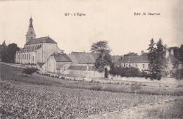 GY - VESOUL - HAUTE-SAÔNE - (70) - CPA....L'EGLISE. - Gy