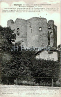 Etampes - La Tour De Guinette - 92 - Old Postcard - France - Unused - Chateau De La Malmaison