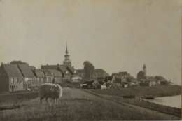 Urk // Gezicht Op Urk Vanaf De Dijk Naar Lemmer 19?? - Urk