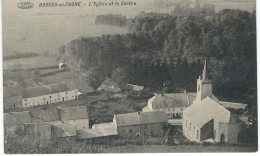 BOUSSU-EN-FAGNE : L'Eglise Et Le Centre - Cachet De La Poste 1914 - Couvin