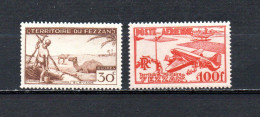 Fezzan  1948-51  .-   Y&T  Nº   56    +    4   Aéreo - Used Stamps