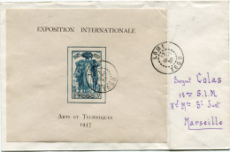 TOGO LETTRE DEPART LOME 17 SEPT 38 TOGO POUR LA FRANCE - Storia Postale