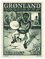 96843 MNH GROENLANDIA 1961 LEYENDAS DE GROENLANDIA - Unused Stamps
