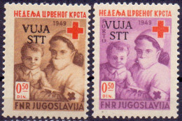 SLOVENIA - ITALIA - ZONE  B -  RED CROSS - **MNH -1950 - Mint/hinged